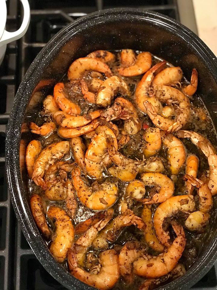 Pan-Grilled Barbecue Shrimp Recipe